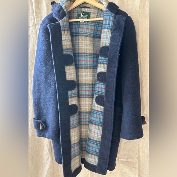 Mens The Scotch House Wool Coat Heavyweight Size US 40 EUR 50 (Large) - Picture 2 of 7